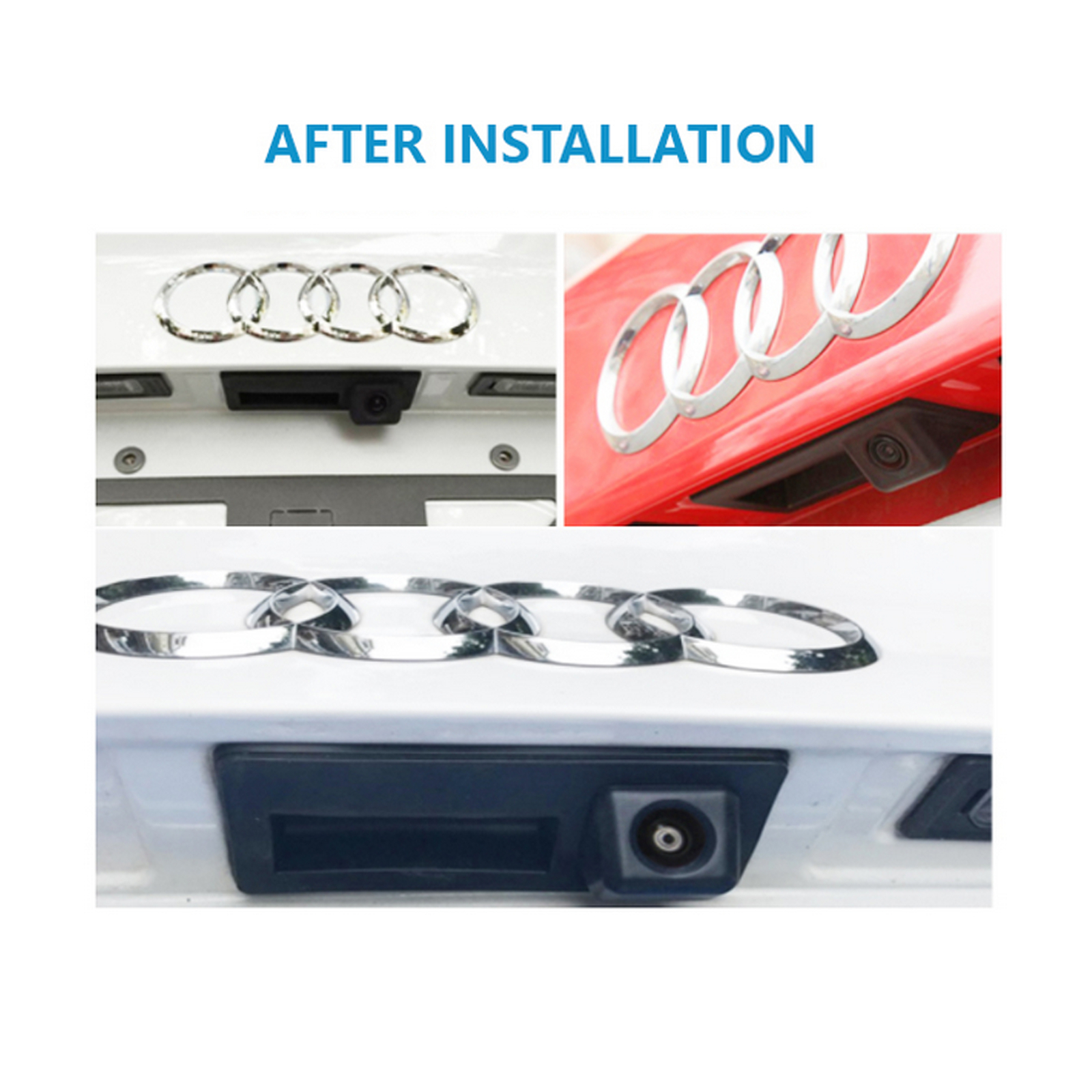 Audi A4 B8 Rückfahrkamera Nachrüsten Mmi 3g Für Audi A4 B8 A5 Q3 Q5 A6 A8 VW Tiguan Touareg Golf Rückfahrkamera