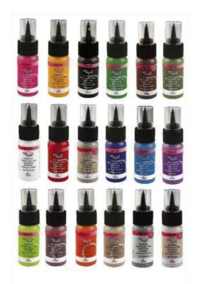 Stoffmalfarbe (137,59 /ml) 29ml Textilfarbe für Siebdruck Schablone Rayher