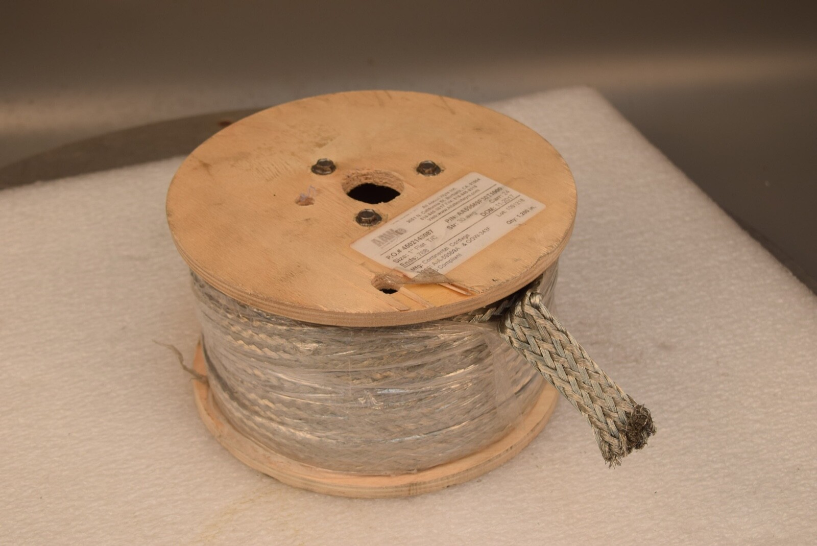 NEW1200" COPPER TUBULAR FLAT BRAID 1" Wire Military Ground Strap BRAIDED eBay