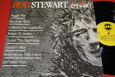 ROD STEWART Early Stewart / Dutch LP 1988 STAR RECORDS PHONOGRAM 84024-1