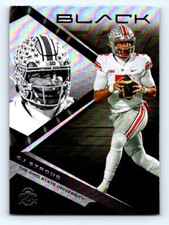 2023 Panini Chronicles Draft Picks #2 C.J. Stroud Black Green Fresh Pull