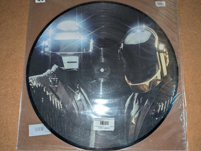 DAFT PUNK-Get Lucky Remixes PT 3 Feat. Pharrell Williams & Nile Rogers Pic Disc