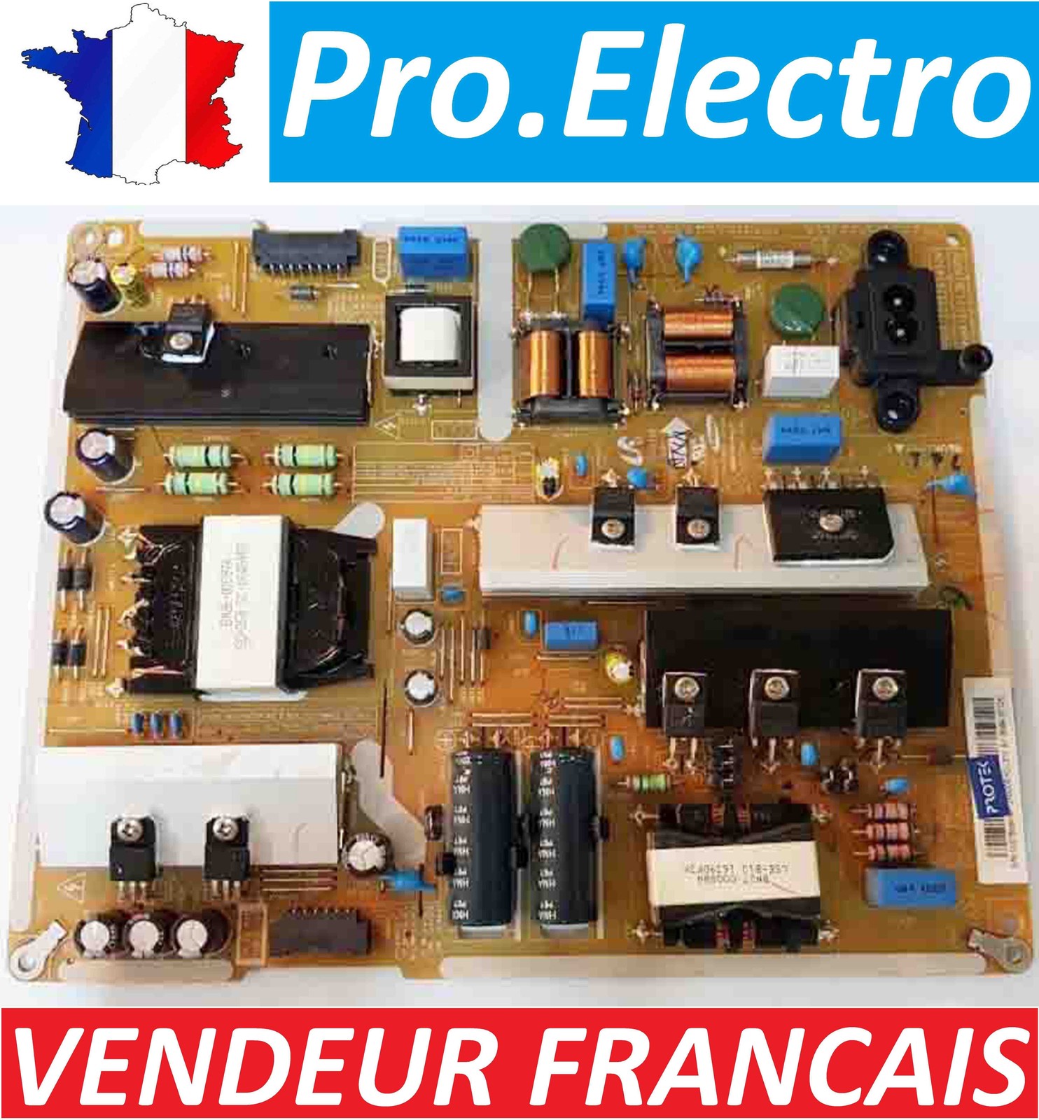Carte alimentation SAMSUNG BN94-10712A haute stabilité pour TV UE55KU6070