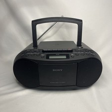 Sony CFD-S70 Boombox AM/FM Radio - CD NOT WORKING, Radio Works, Cassette Works