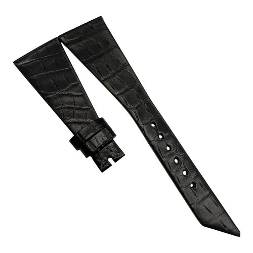 Black Crocodile for Rolex Cellini King Midas Watch Strap 24mm x 12mm N514485