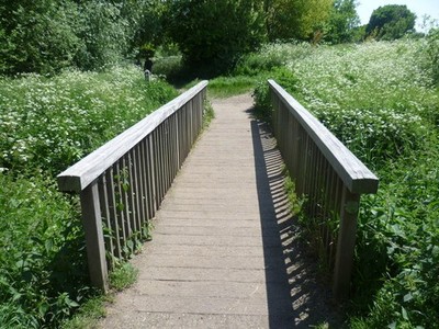 Foto A3 London Schleife bei Elmbridge Meadows New Malden Karten vom 19. Jh. um 2013