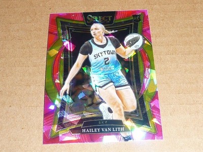 2025 Panini Select WNBA HAILEY VAN LITH PINK ICE PRIZM CONCOURSE SKY SUN #30