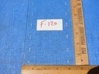 AMI F120 Title Rack Window F-2823 with white numbers 1-24 (4.5" x 6.75")
