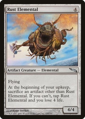 Rust Elemental (x1) Mirrodin _ EX/NM _ MTG _ 4RCards