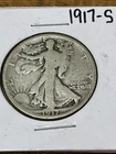 1917 S Walking Liberty Half - Better Date