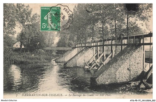 ATSP5-0362-77 - Dammartin-Sur-Tigeaux - der Damm Der Abgaskrümmer