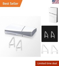 Elegant Horizontal Stand for PS5 Slim Pro - Safeguard Your Gaming Console