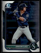 2022 Bowman Draft #BDC-30 Jonatan Clase Chrome Baseball Card 1503G