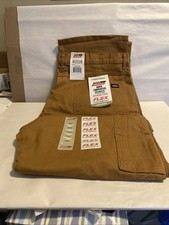 NWT Dickies Men  s Duck Carpenter Relaxed Fit Utility Jeans Brown Size 38x32