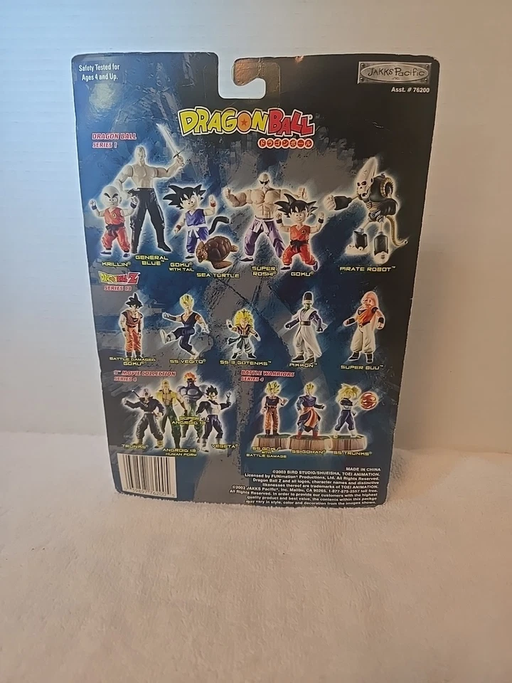 Figura de acción Jakks Pacific Dragon Ball 2003 robot pirata - nueva - sellada Foto 3 de 4