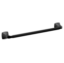 Moen Voss 18 Inch Towel Bar in Matte Black YB5118BL Minor Scratches
