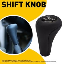 Gear Shift Knob Black Durable for All BMW with 5 Speed Manual Transmission 1983+