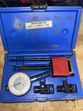 Central Tools 6410 Dial Indicator Set w/Magnetic Base and Case #6410