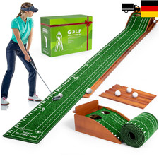 Indoor Minigolf Putting Matte mit Ballrücklauf System