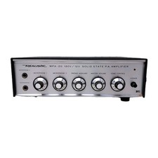 Realistic MPA-20 120V/12V Solid State P.A. Amplifier Model Number 32-2020B