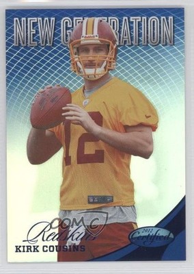 2012 Certified New Generation Mirror Blue 20/100 Kirk Cousins #282 Rookie RC 0p5