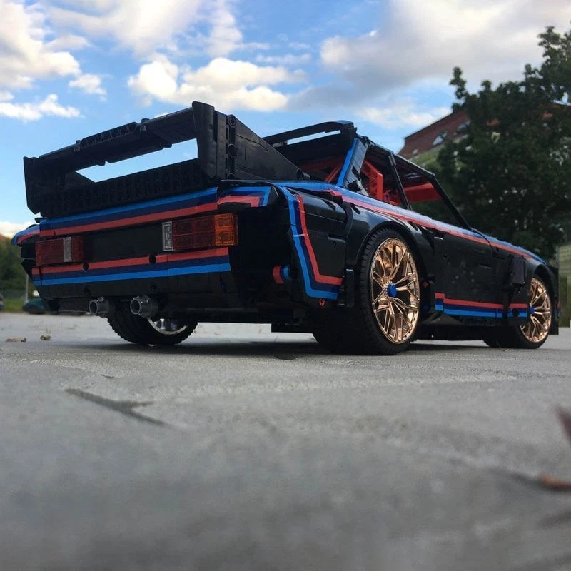 Carro de corrida compatível Coupé escala 1:8 2747 peças conjunto de brinquedos de construção - Imagem 3 de 4