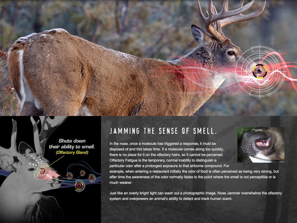 Nose Jammer Hunting Kit with Spray Body Wash Deodorant and Wipes 4 Pack - Image 3 of 4