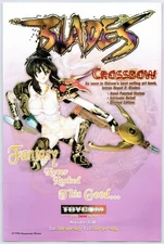 Print Ad 1998 Intron Depot 2 Blades Figure Statue Original Promo Poster Art