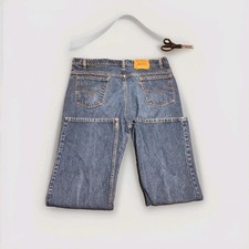 Vintage Levi  s 517 Orange Tab BlueJeans Made In USA Actual Size-42x30