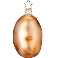 Inge Glas Potato German Glass Christmas Tree Ornament FREE BOX
