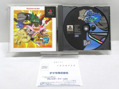PlayStation -- Monster Farm 2 / Monster Rancher 2 -- theBest. PS1. JAPAN. 30271