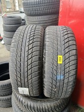 2x 225 55 R17 97H Bridgestone Blizzak LM-001 M+S (RSC) Runflat Tyres (FREE P&P)