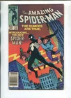 AMAZING SPIDER-MAN #252 VG- WP NEWSSTAND V1 MARVEL 1984 1ST BLACK COSTUME! AF 15
