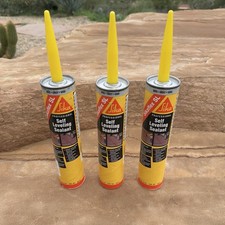 3 PACK Sikaflex ; 10 OZ Tube; Self Leveling Sealant; Gray Color