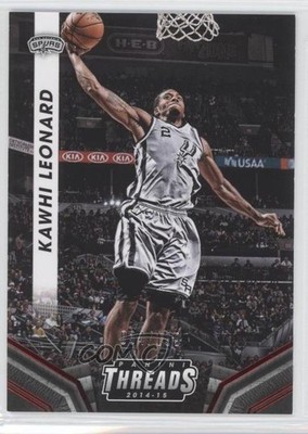 2014-15 Panini Threads Century Proof Red 34/199 Kawhi Leonard #100 1g5