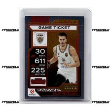 2025-26 Panini Contenders EuroLeague - Game Ticket #43 Filip Petrusev /275