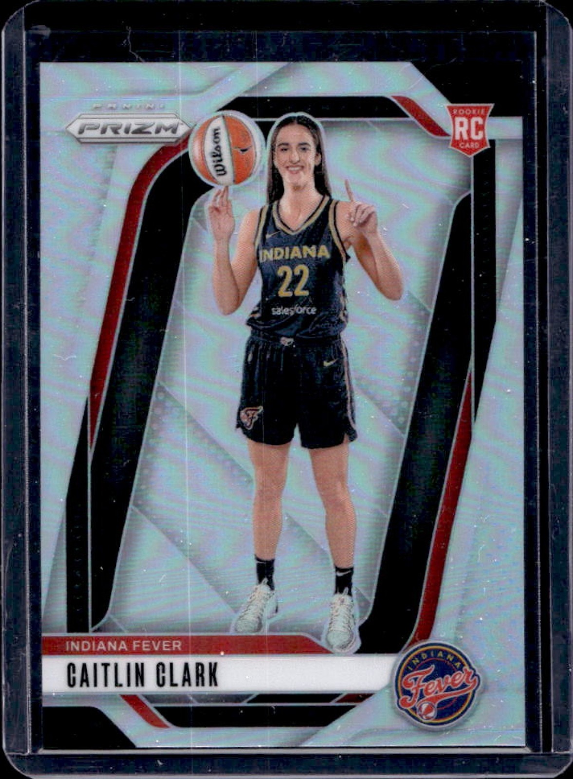 2024 Panini WNBA Prizm Caitlin Clark RC Silver Rookie #145 Fever