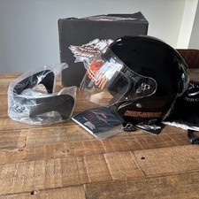 Harley-Davidson Motorcycle Helmet Size Large Ultra Jet