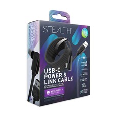 STEALTH 5M USB-C Power Link Cable Compatible with Meta Quest 2 Durable, Braided