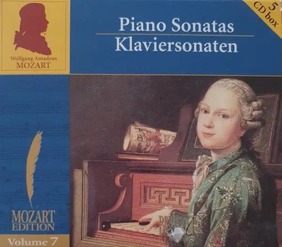 CD-BOX Mozart Piano Sonatas = Klaviersonaten Brilliant Classics