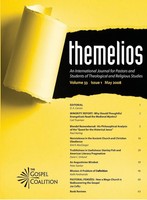 D. A. Carson | Themelios, Volume 33, Issue 1 | Taschenbuch | Englisch (2015)