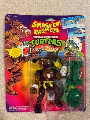 TMNT Ninja Knockin' Bebop 1992 MOC MOSC 5243 Ninja Turtles Playmates