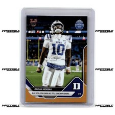 2025 Bowman U Now - Orange #59 Darian Mensah Rookie /25 ACC titolo MVP