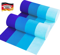 Party-Krepppapier Luftschlangen 8 Rollen FüR Geburtstags Hochzeiten Babypartys