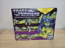 New 2017 Walmart Exclusive Transformers G1 reissue Devastator Constructicon set