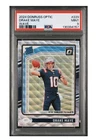 Drake Maye 2024 Donruss Optic Rated Rookie #229 Wave Prizm /300 PSA 9 Patriots