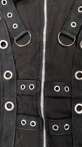TRIPP NYC Vintage Full Zip Jacket Hot Topic Goth Punk  Rock Mens S |  Womens M image 4
