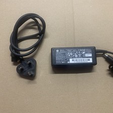 GENUINE HP CHARGER 19.5V - 3.33A 65W CENTRE PIN TIP 7.4mm * 5.0mm + UK Lead