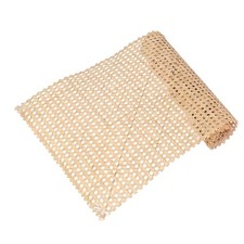 Natural Rattan Webbing Brown Square Waterproof Caning Project Supplies for Cabin