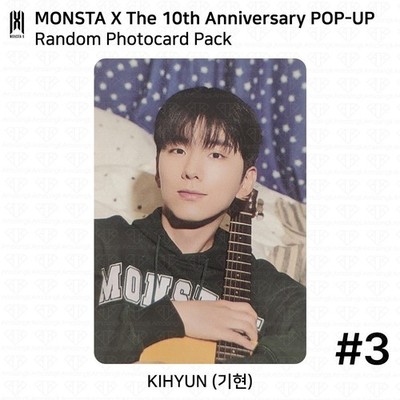 Monsta X The 10th Anniversary POP-UP MD Random Photocard Pack KPOP